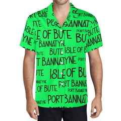 Isle of Bute Men's Casual Hawaiian Shirt - Free p&p Worldwide