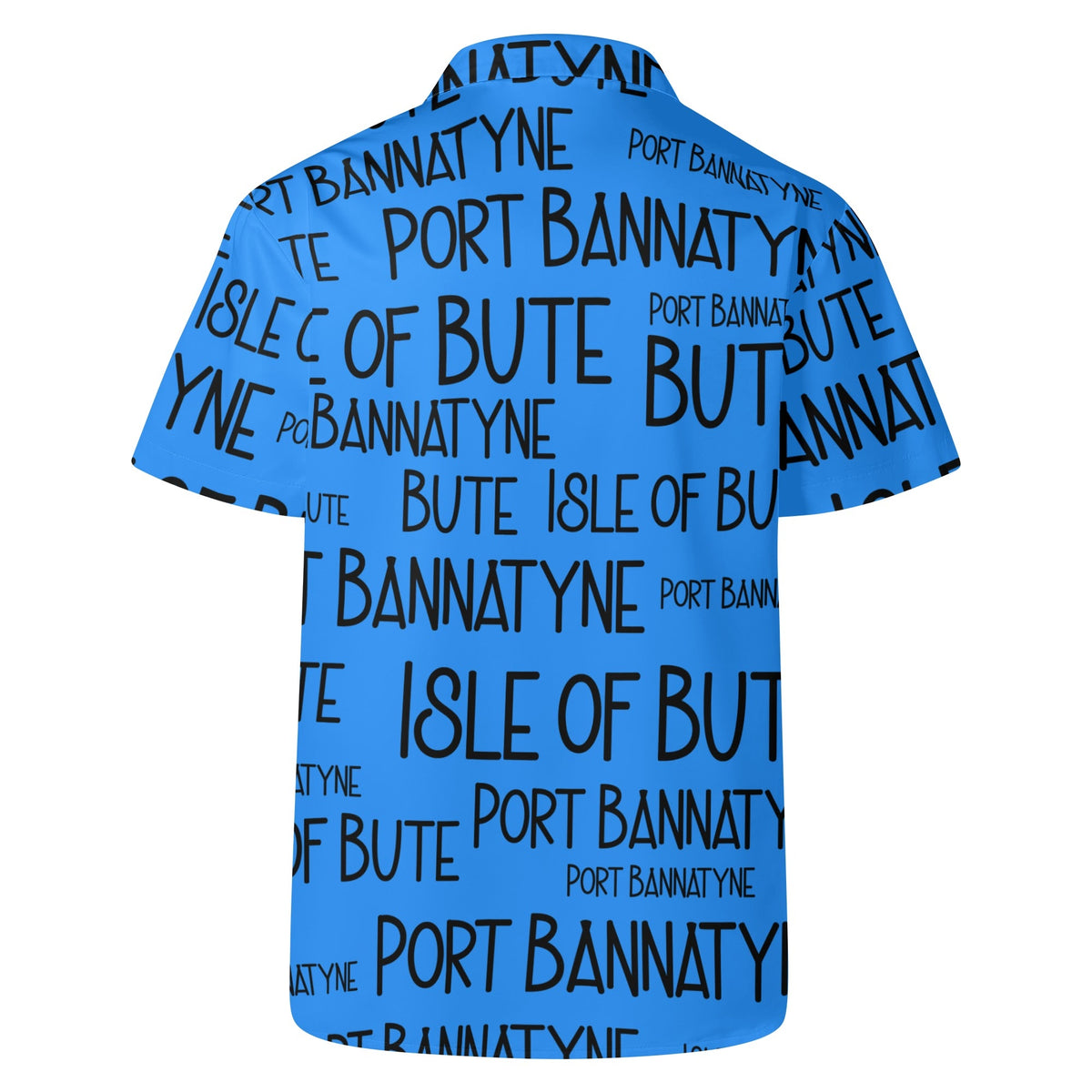 Isle of Bute Men's Casual Hawaiian Shirt - Free p&p Worldwide