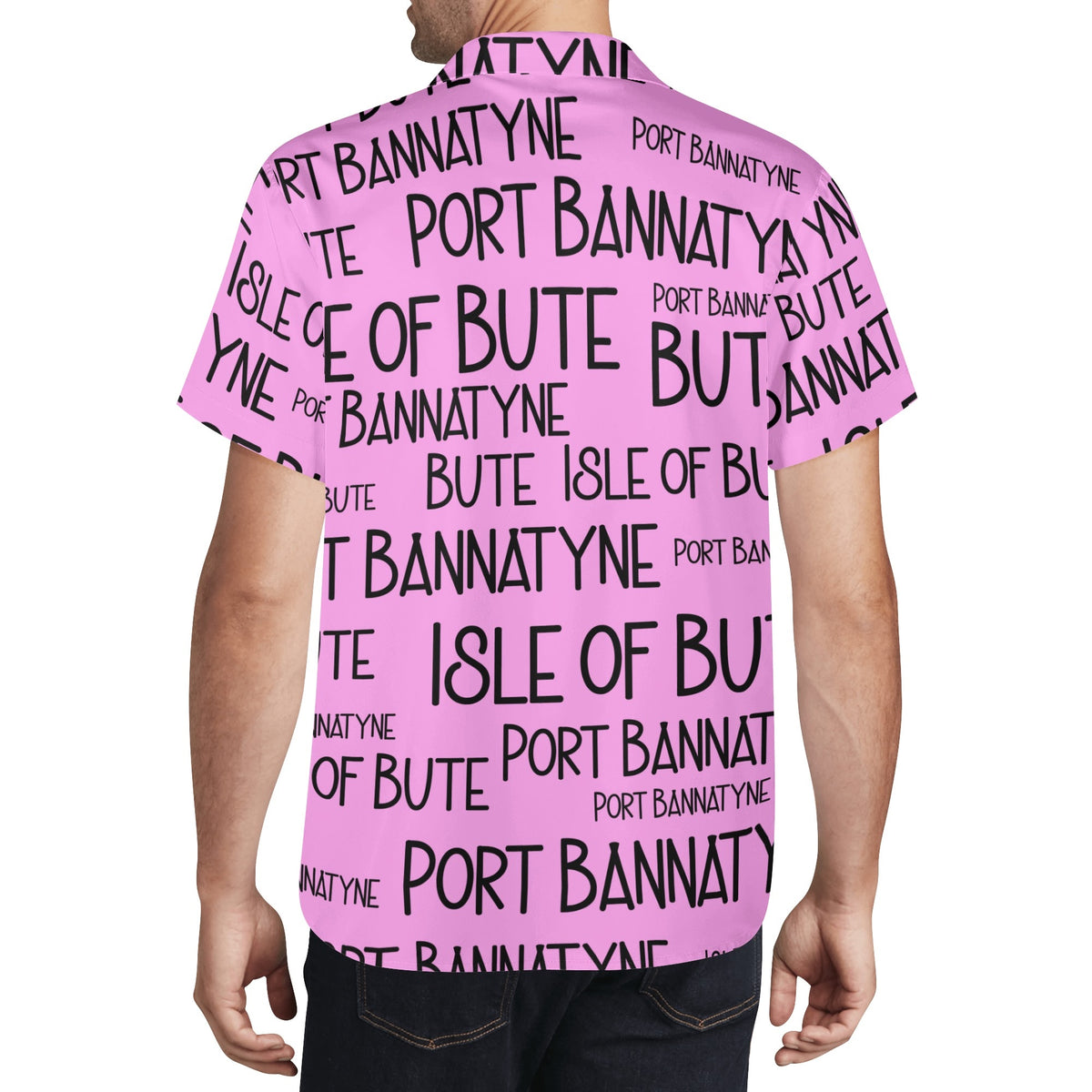 Isle of Bute Men's Casual Hawaiian Shirt - Free p&p Worldwide