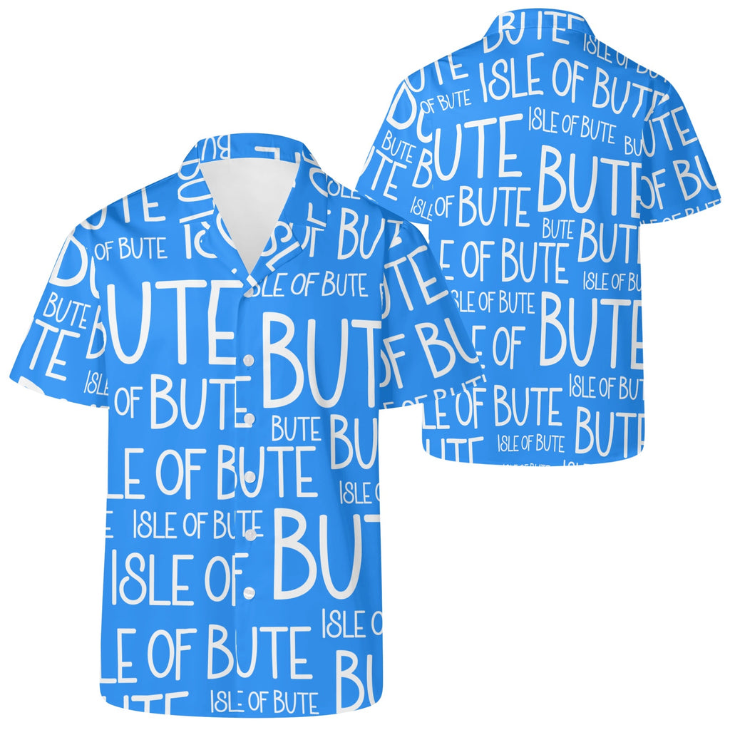 Isle of Bute Men's Casual Hawaiian Shirt - Free p&p Worldwide