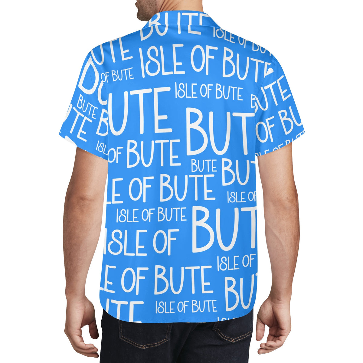 Isle of Bute Men's Casual Hawaiian Shirt - Free p&p Worldwide