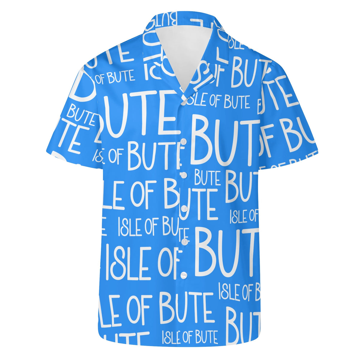 Isle of Bute Men's Casual Hawaiian Shirt - Free p&p Worldwide
