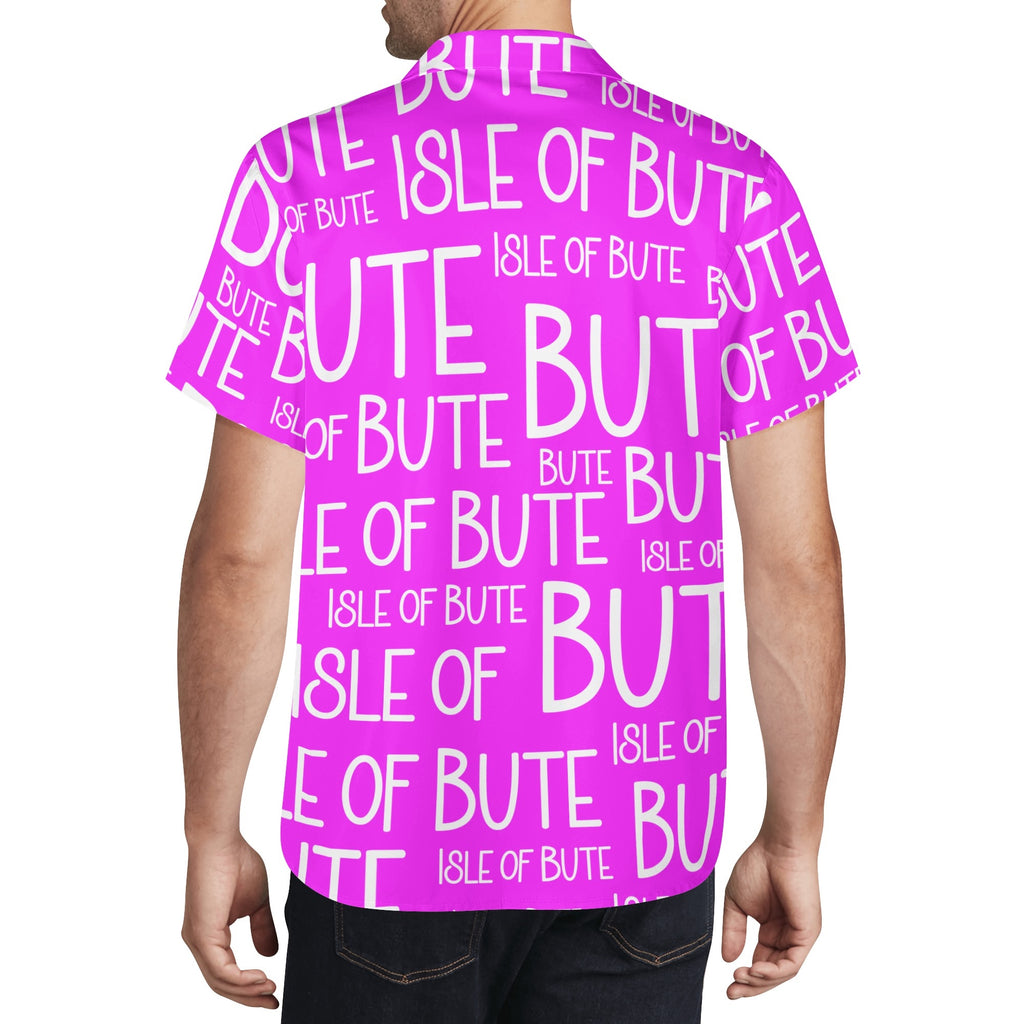Isle of Bute Men's Casual Hawaiian Shirt - Free p&p Worldwide