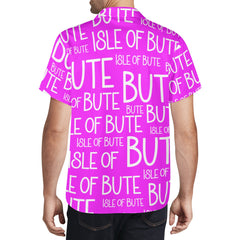 Isle of Bute Men's Casual Hawaiian Shirt - Free p&p Worldwide