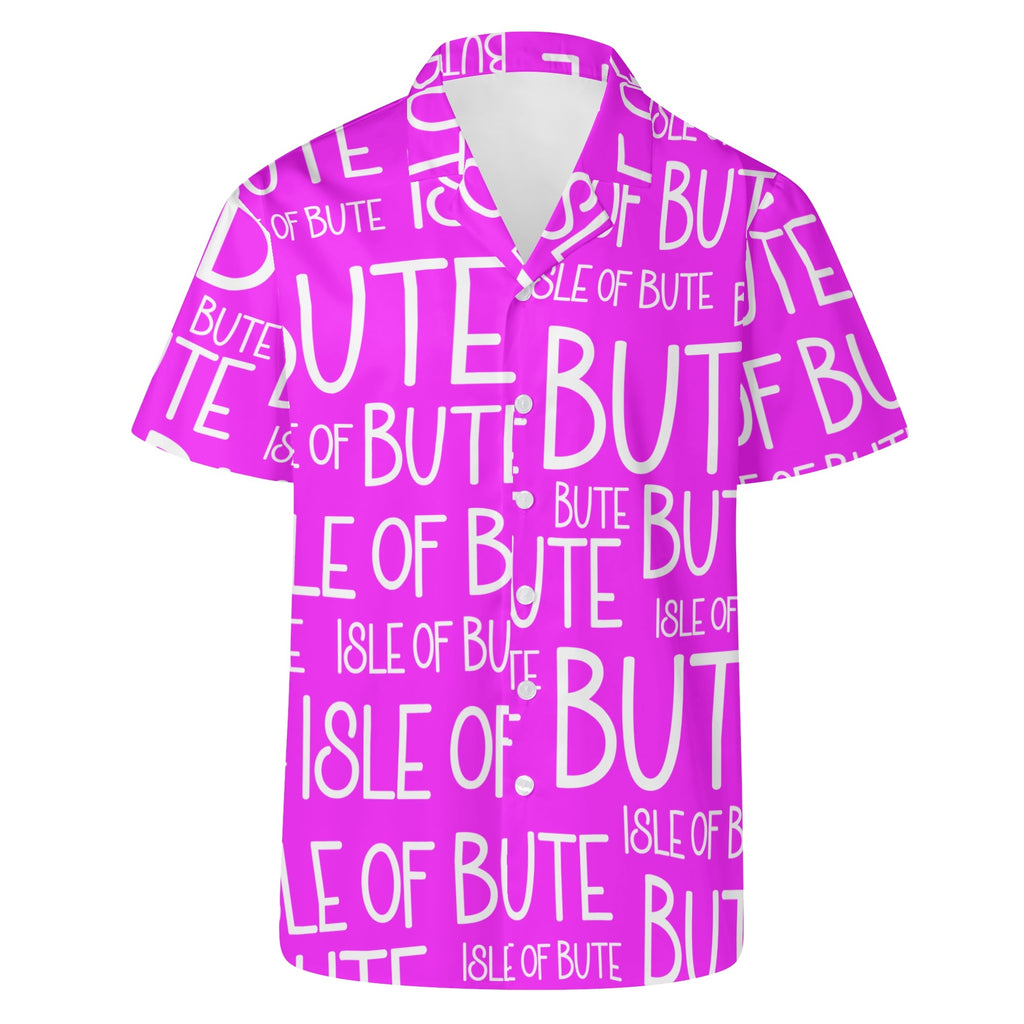 Isle of Bute Men's Casual Hawaiian Shirt - Free p&p Worldwide