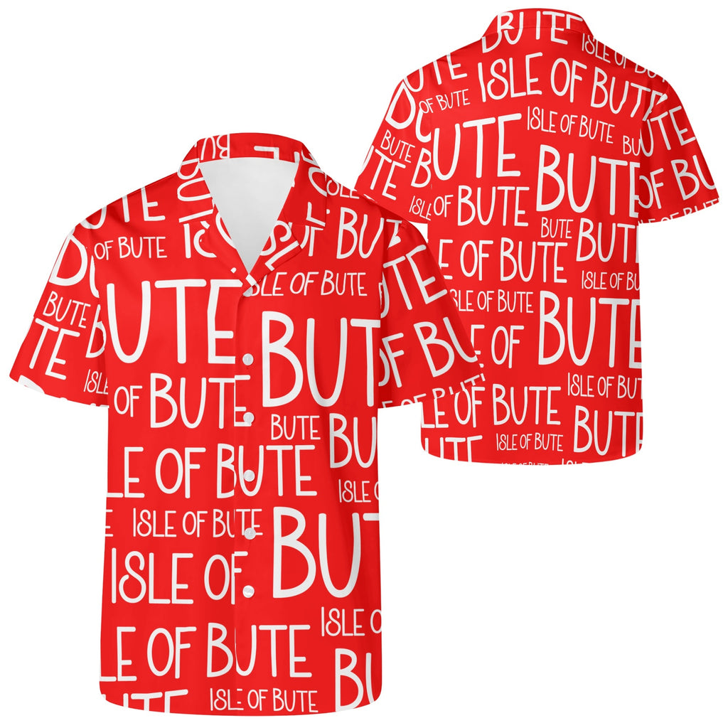 Isle of Bute Men's Casual Hawaiian Shirt - Free p&p Worldwide