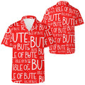 Isle of Bute Men's Casual Hawaiian Shirt - Free p&p Worldwide