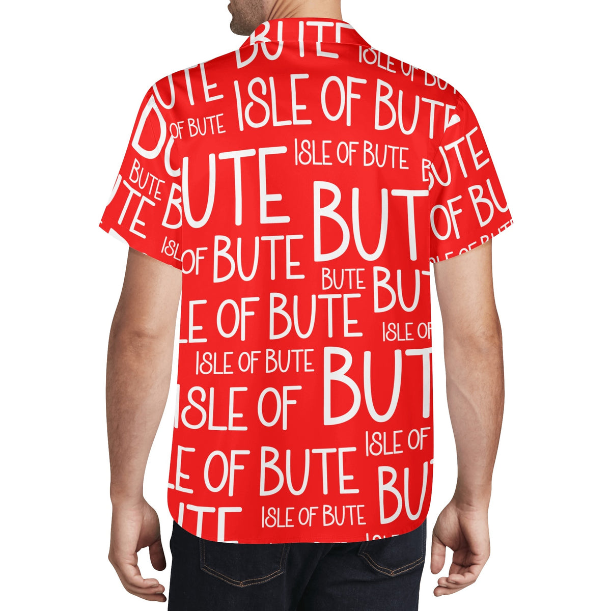 Isle of Bute Men's Casual Hawaiian Shirt - Free p&p Worldwide