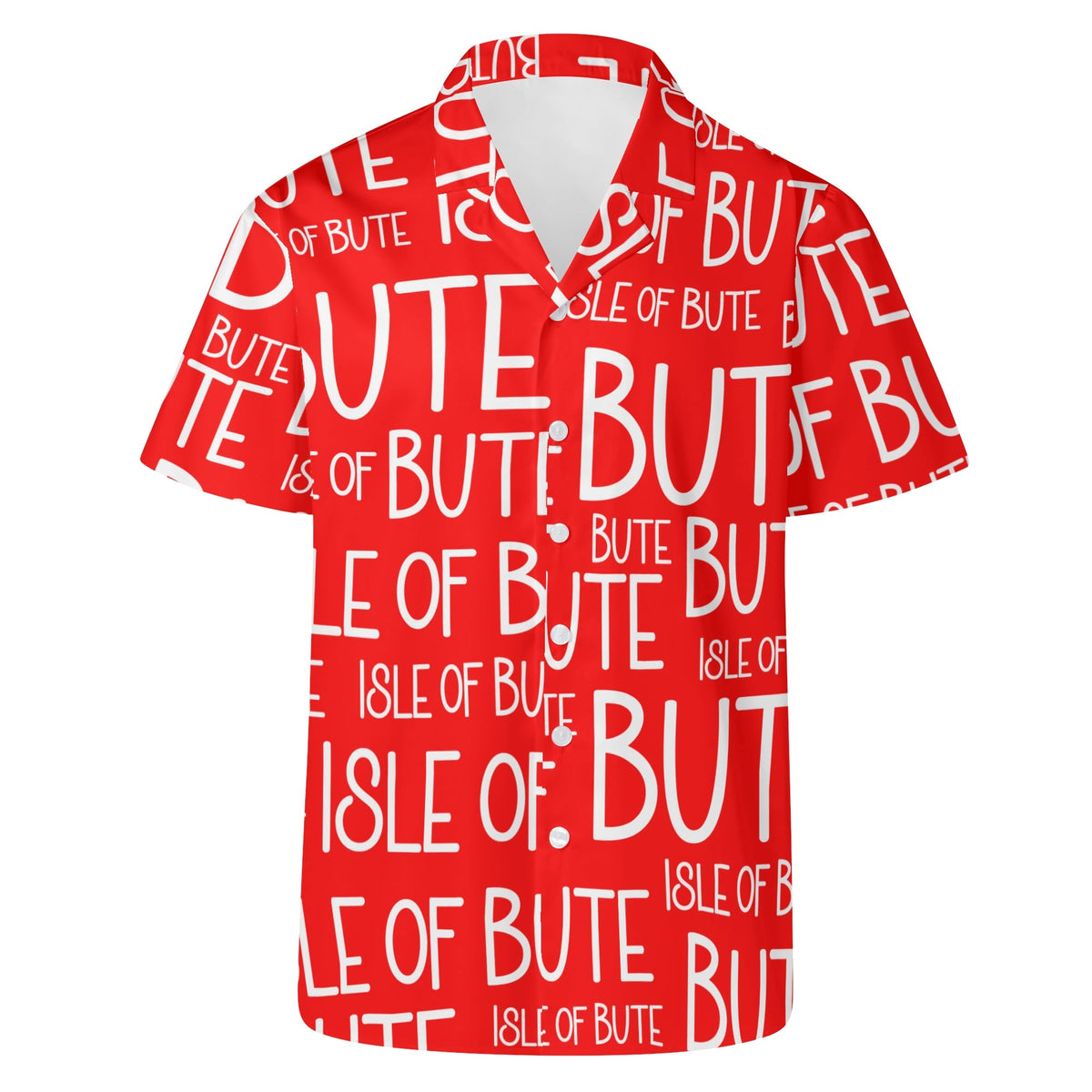 Isle of Bute Men's Casual Hawaiian Shirt - Free p&p Worldwide