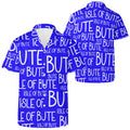 Isle of Bute Men's Casual Hawaiian Shirt - Free p&p Worldwide