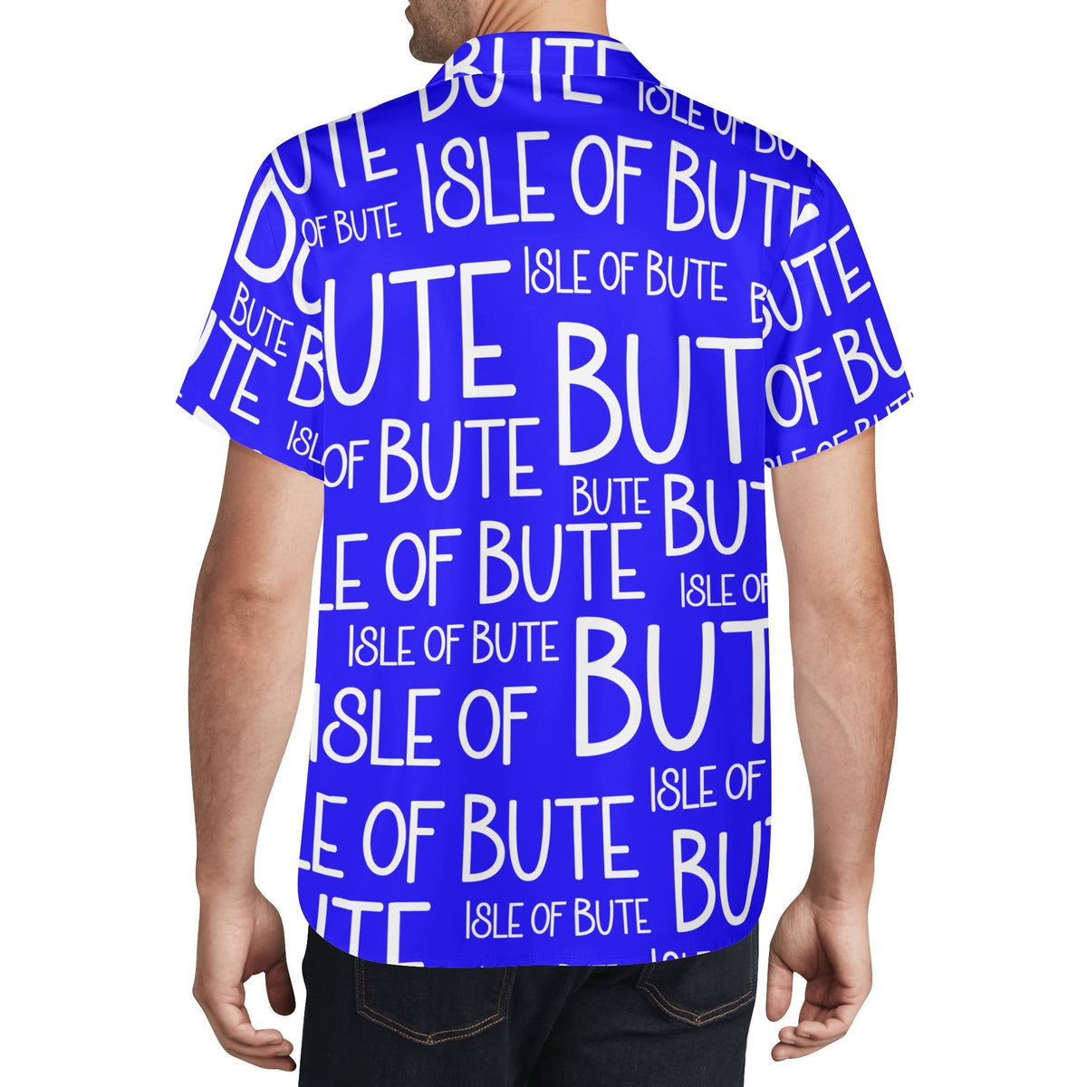 Isle of Bute Men's Casual Hawaiian Shirt - Free p&p Worldwide