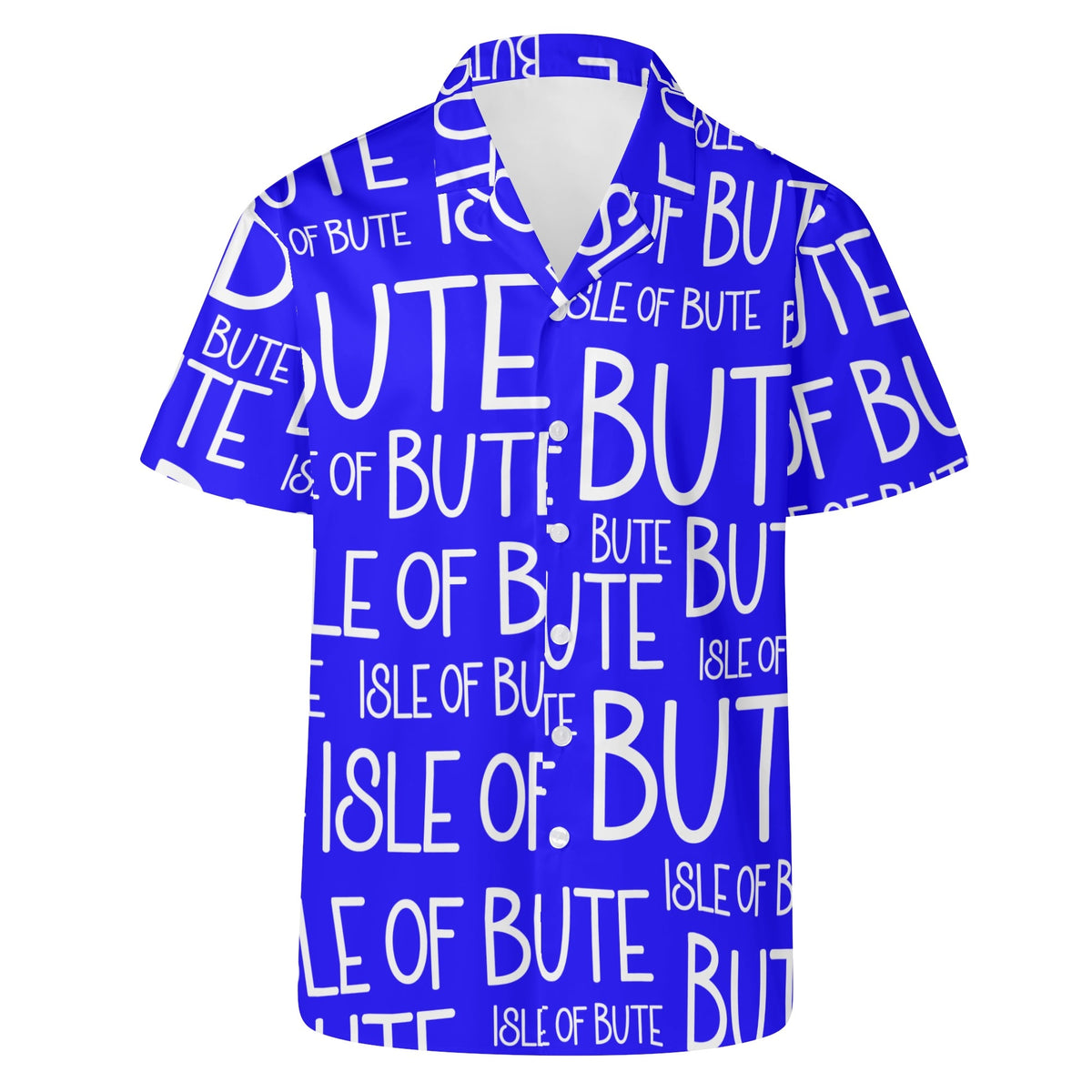 Isle of Bute Men's Casual Hawaiian Shirt - Free p&p Worldwide