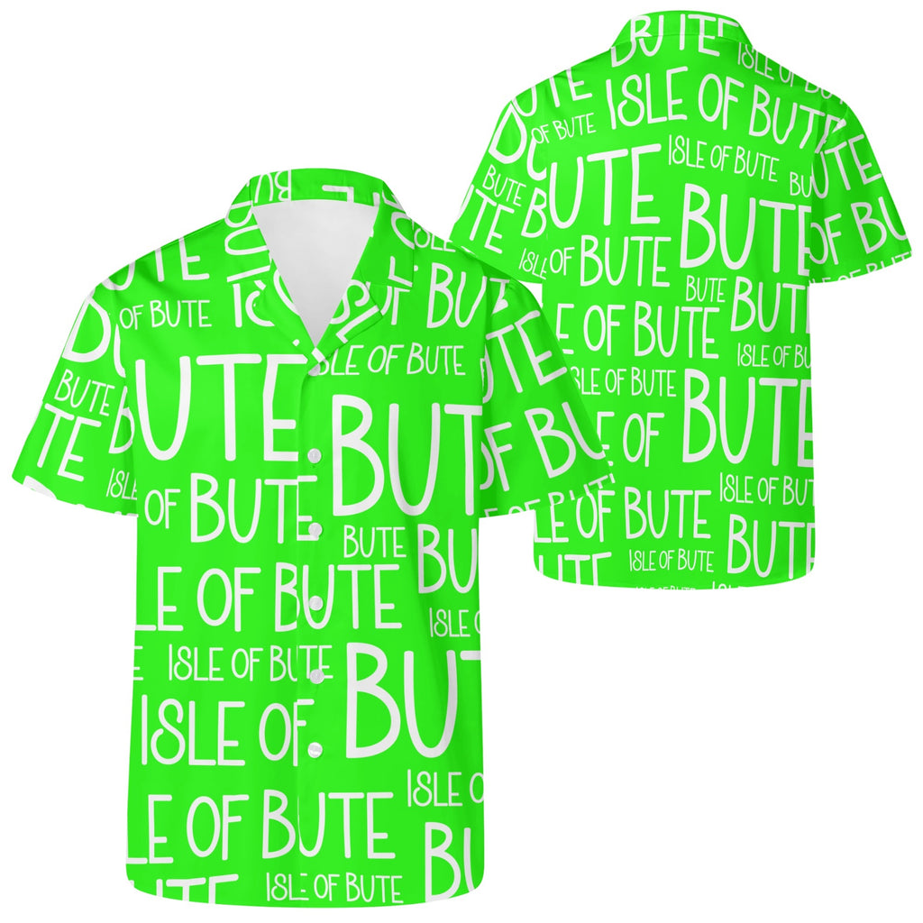 Isle of Bute Men's Casual Hawaiian Shirt - Free p&p Worldwide