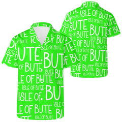 Isle of Bute Men's Casual Hawaiian Shirt - Free p&p Worldwide