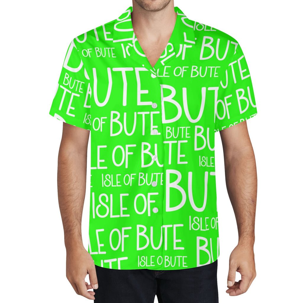 Isle of Bute Men's Casual Hawaiian Shirt - Free p&p Worldwide