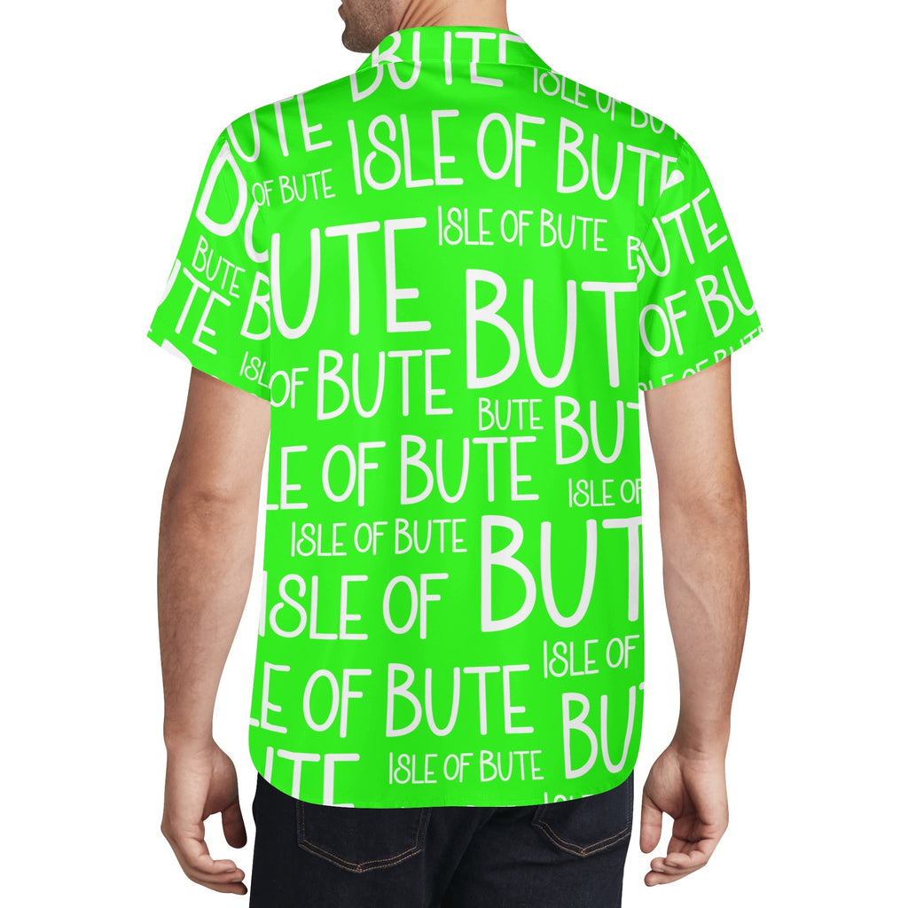 Isle of Bute Men's Casual Hawaiian Shirt - Free p&p Worldwide