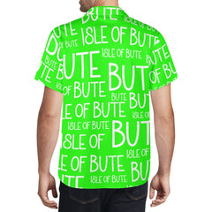 Isle of Bute Men's Casual Hawaiian Shirt - Free p&p Worldwide