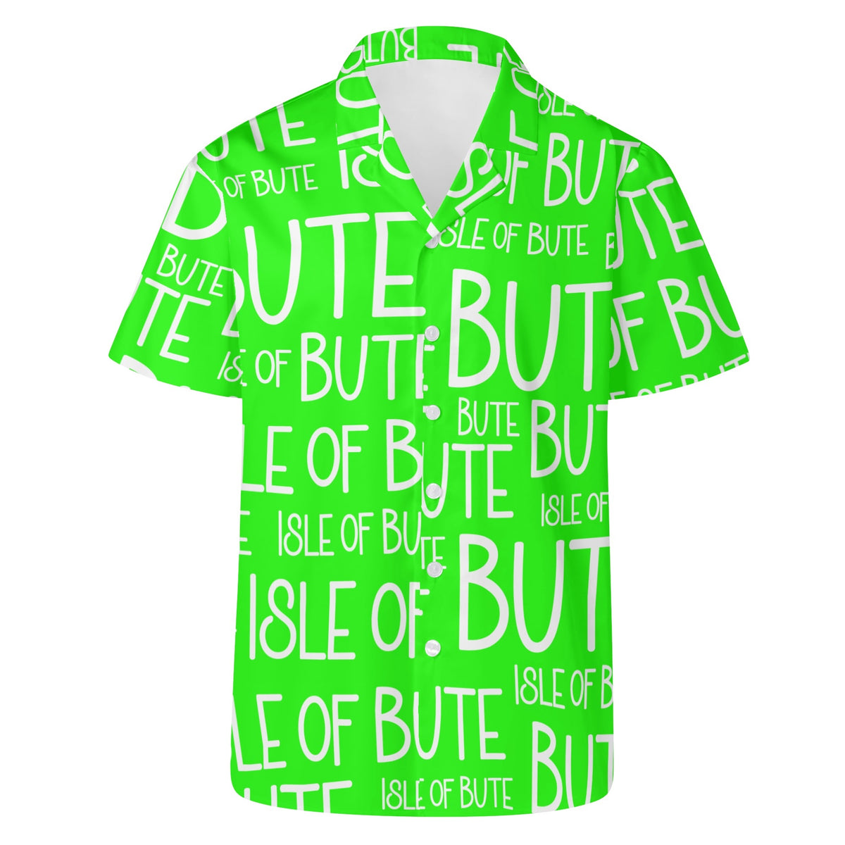 Isle of Bute Men's Casual Hawaiian Shirt - Free p&p Worldwide