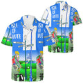 Isle of Bute Men's Casual Hawaiian Shirt - Free p&p Worldwide