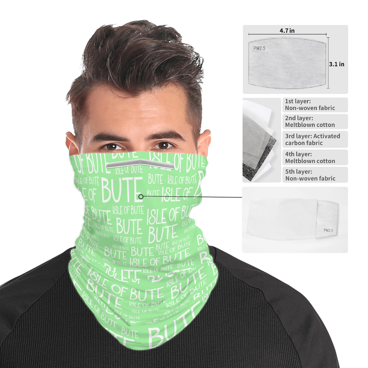 Isle of Bute Bandanas – Colourful Bute Designs | Free P&P Worldwide