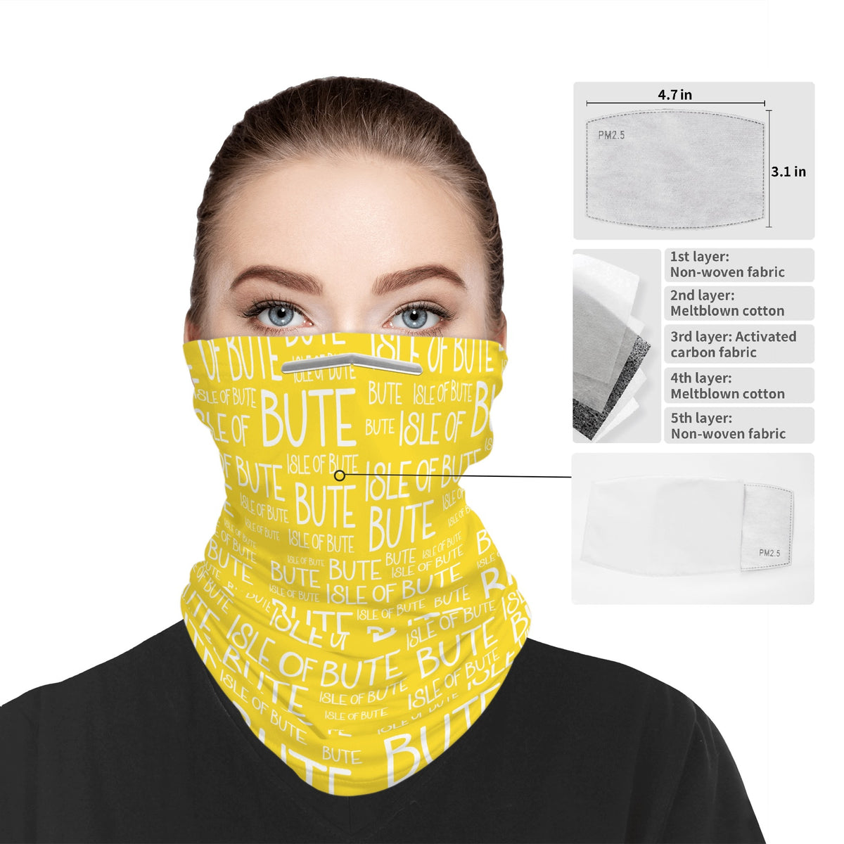 Isle of Bute Bandanas – Colourful Bute Designs | Free P&P Worldwide