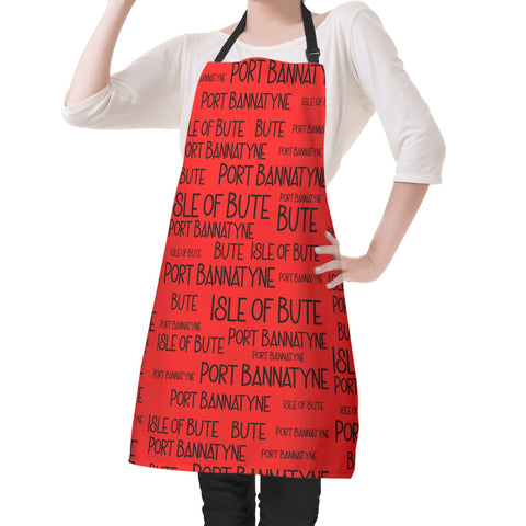 Isle of Bute Apron - Free p&p Worldwide
