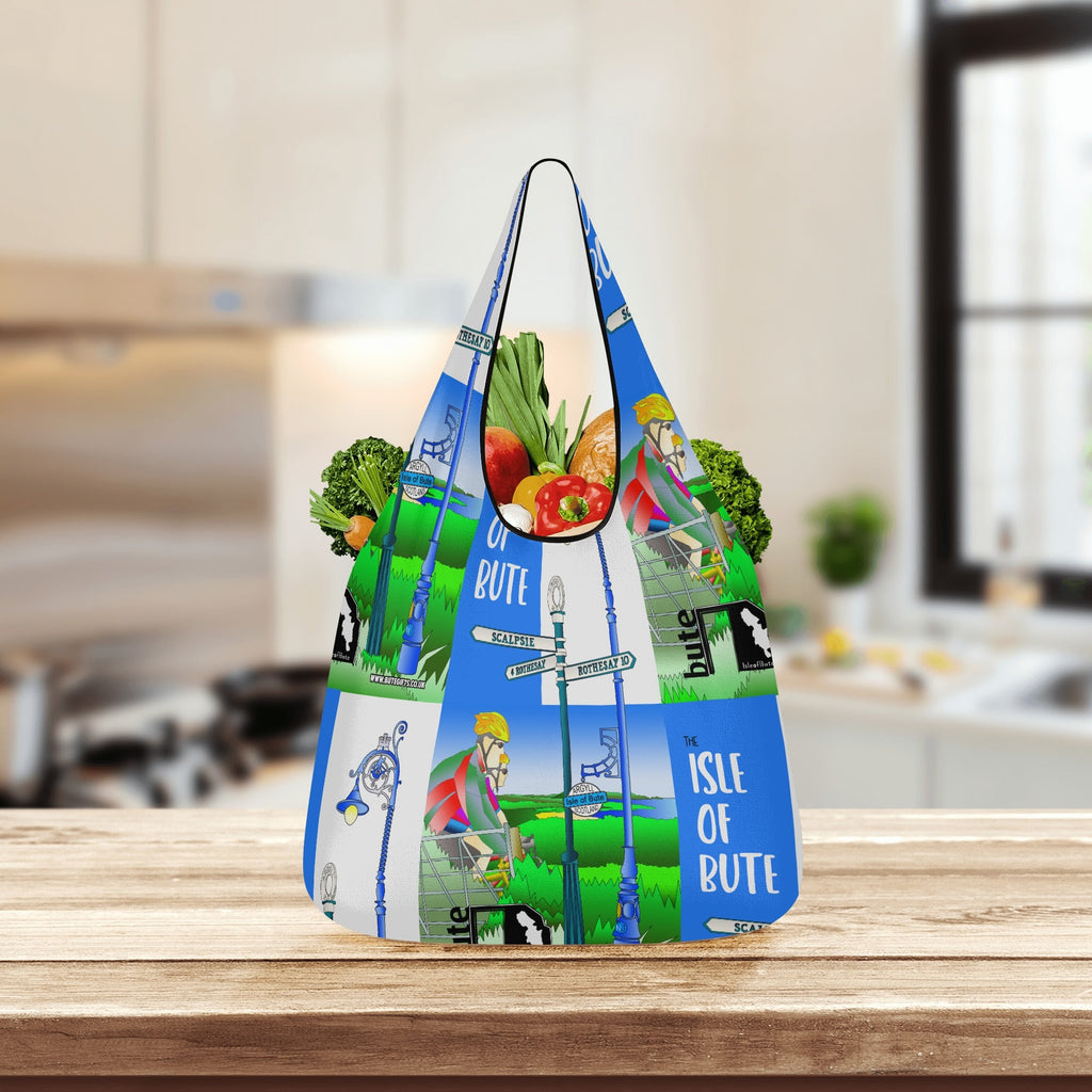 Isle of Bute - 3 Pack of Grocery Bag for Life - Free p&p worldwide