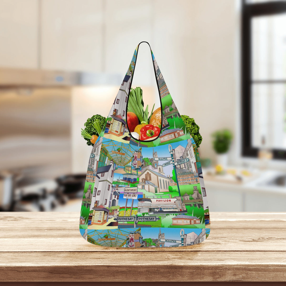 Isle of Bute - 3 Pack of Grocery Bag for Life - Free p&p worldwide