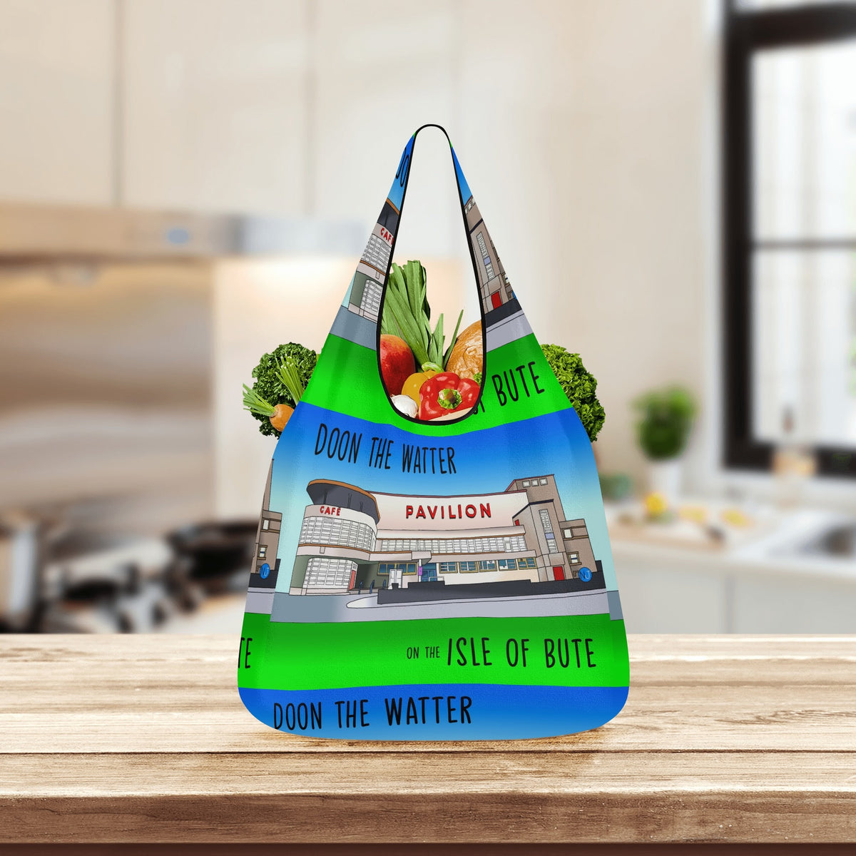 Isle of Bute - 3 Pack of Grocery Bag for Life - Free p&p worldwide