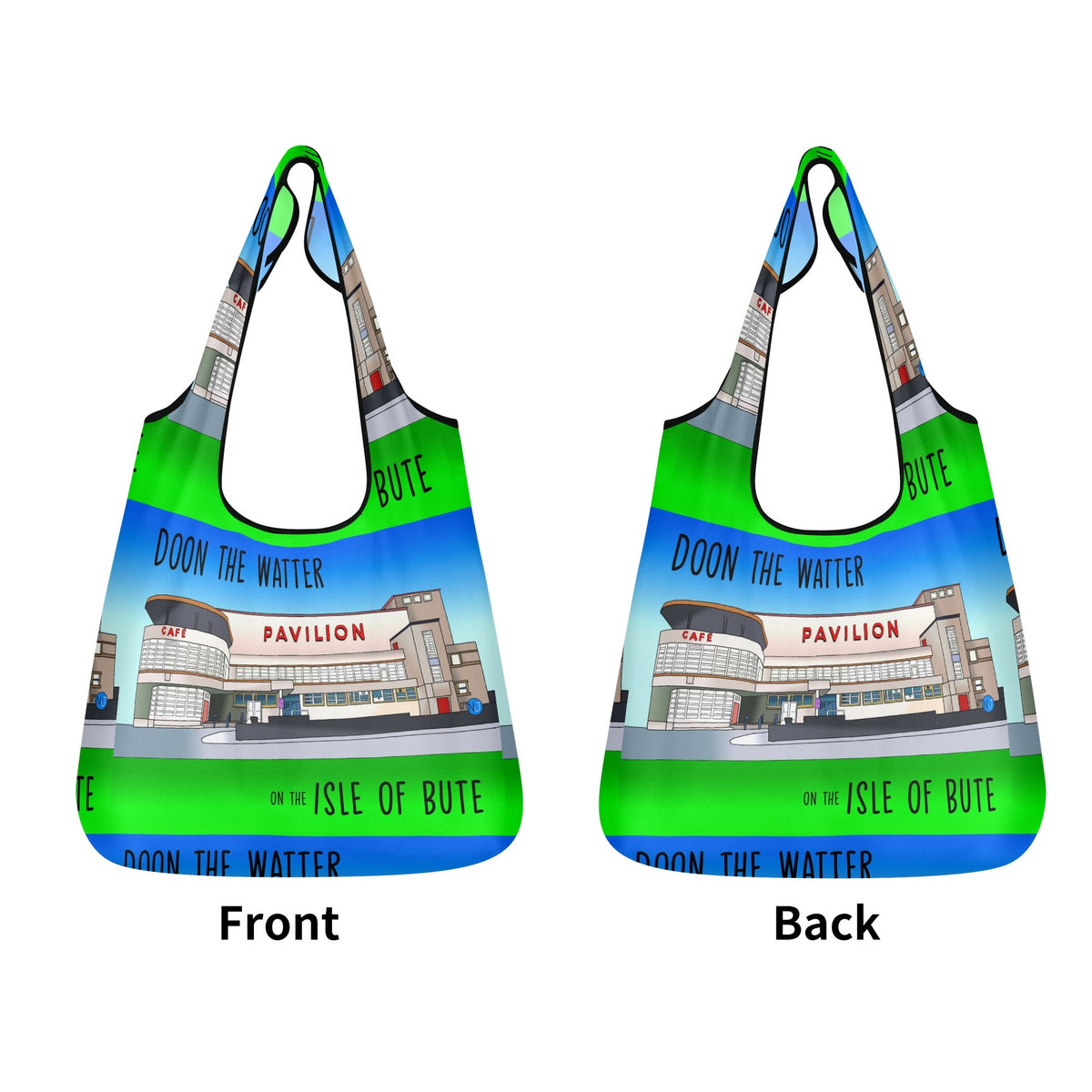 Isle of Bute - 3 Pack of Grocery Bag for Life - Free p&p worldwide