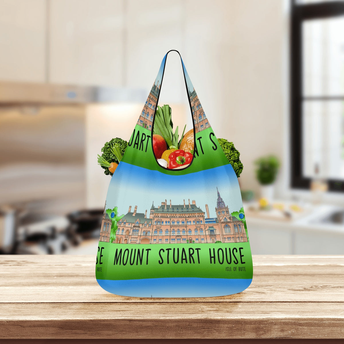 Isle of Bute - 3 Pack of Grocery Bag for Life - Free p&p worldwide