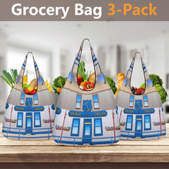 Isle of Bute - 3 Pack of Grocery Bag for Life - Free p&p worldwide