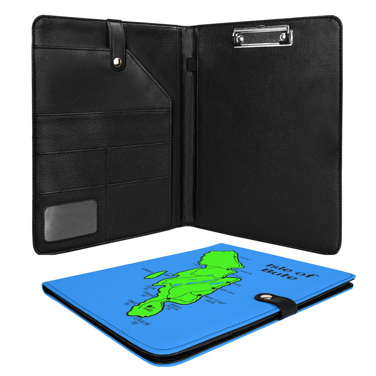 Isle of Bute Portfolio Organizer  - Free p&p Worldwide