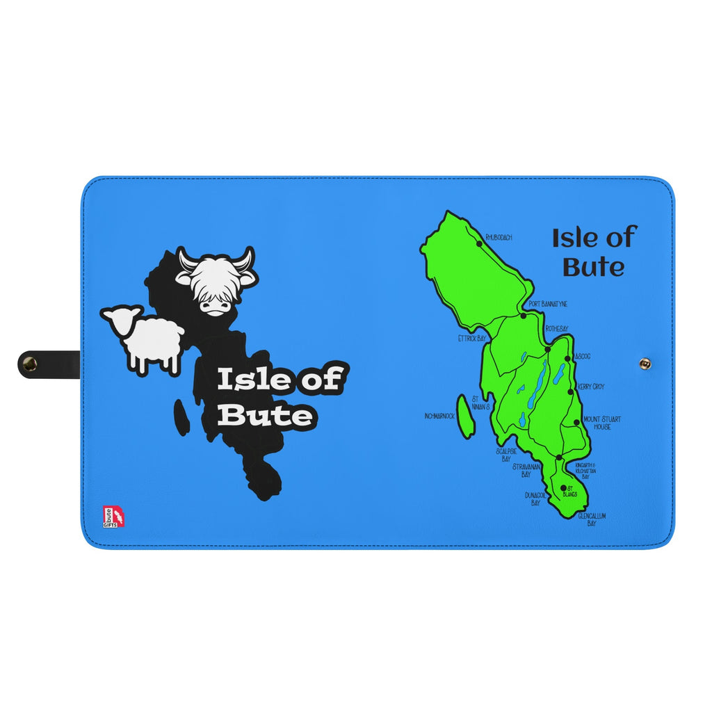 Isle of Bute Portfolio Organizer  - Free p&p Worldwide