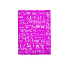 Isle of Bute Passport Cover - Free p&p Worldwide