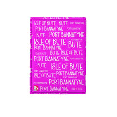 Isle of Bute Passport Cover - Free p&p Worldwide