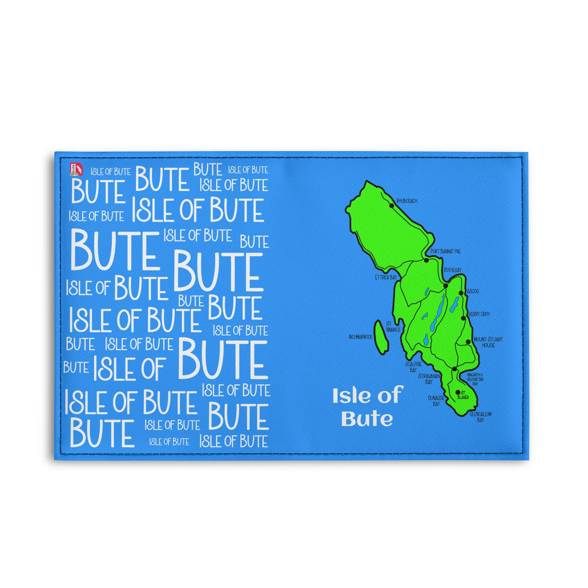 Isle of Bute Passport Cover - Free p&p Worldwide