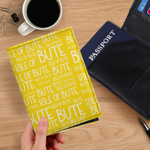 Isle of Bute Passport Cover - Free p&p Worldwide
