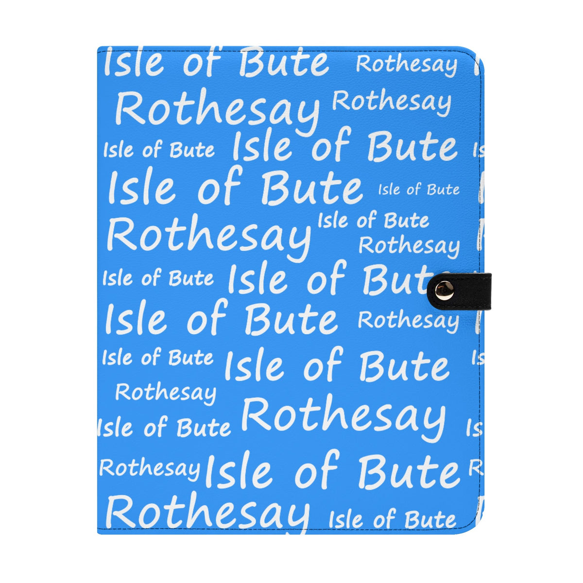 Isle of Bute Portfolio Organizer  - Free p&p Worldwide