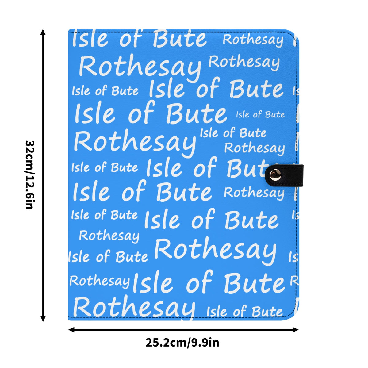 Isle of Bute Portfolio Organizer  - Free p&p Worldwide