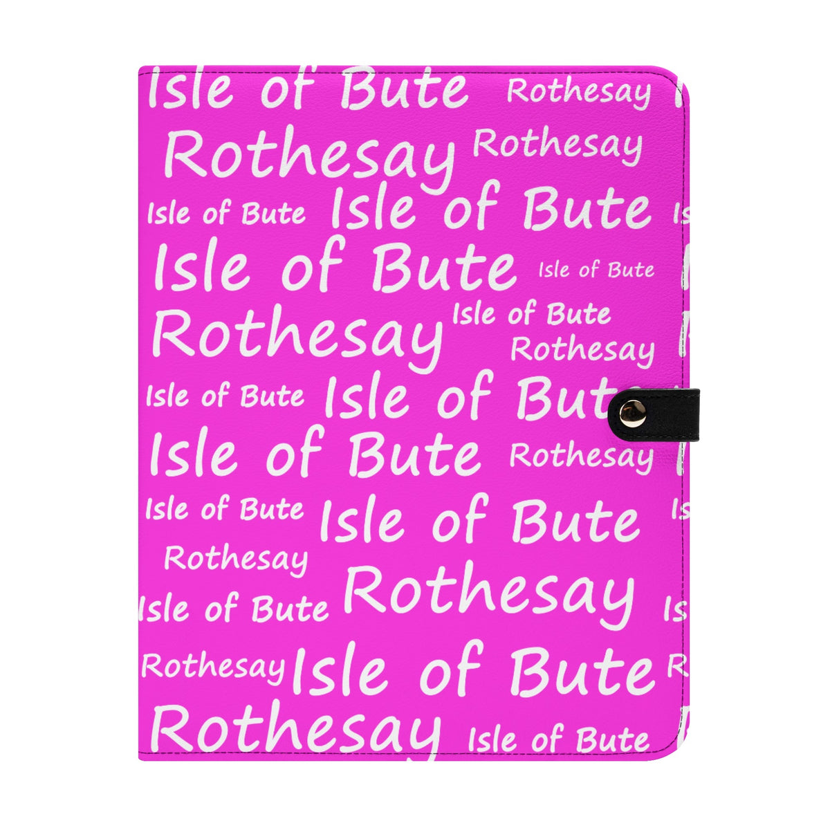 Isle of Bute Portfolio Organizer  - Free p&p Worldwide