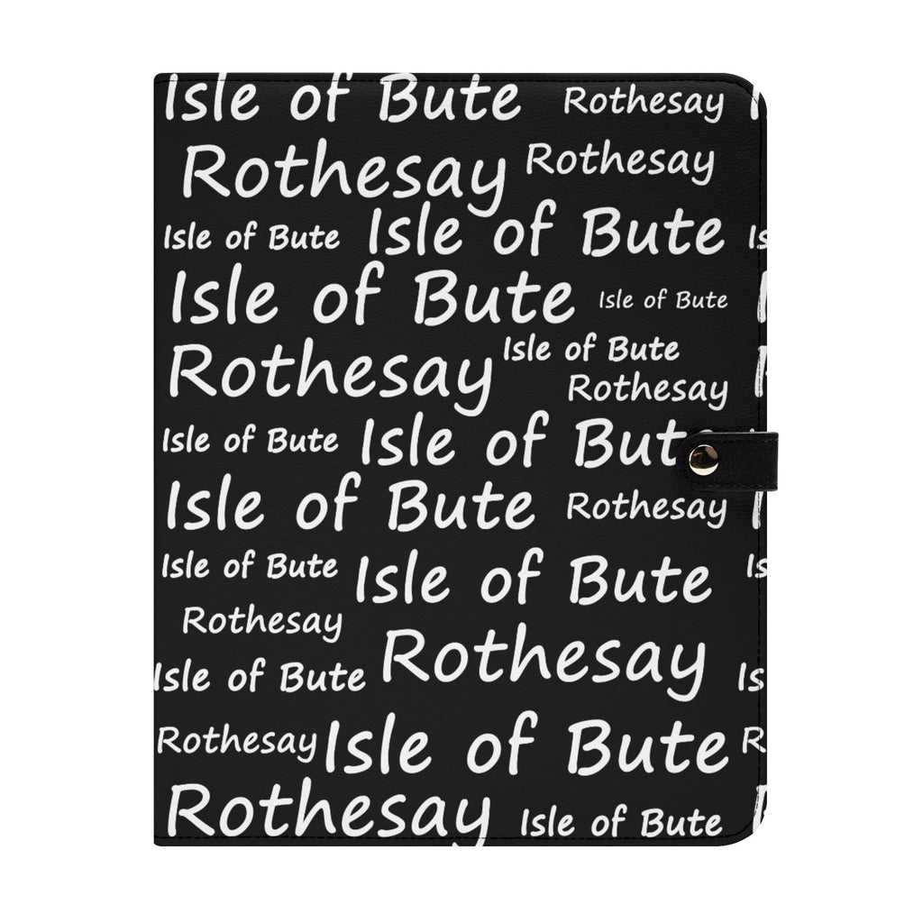 Isle of Bute Portfolio Organizer  - Free p&p Worldwide