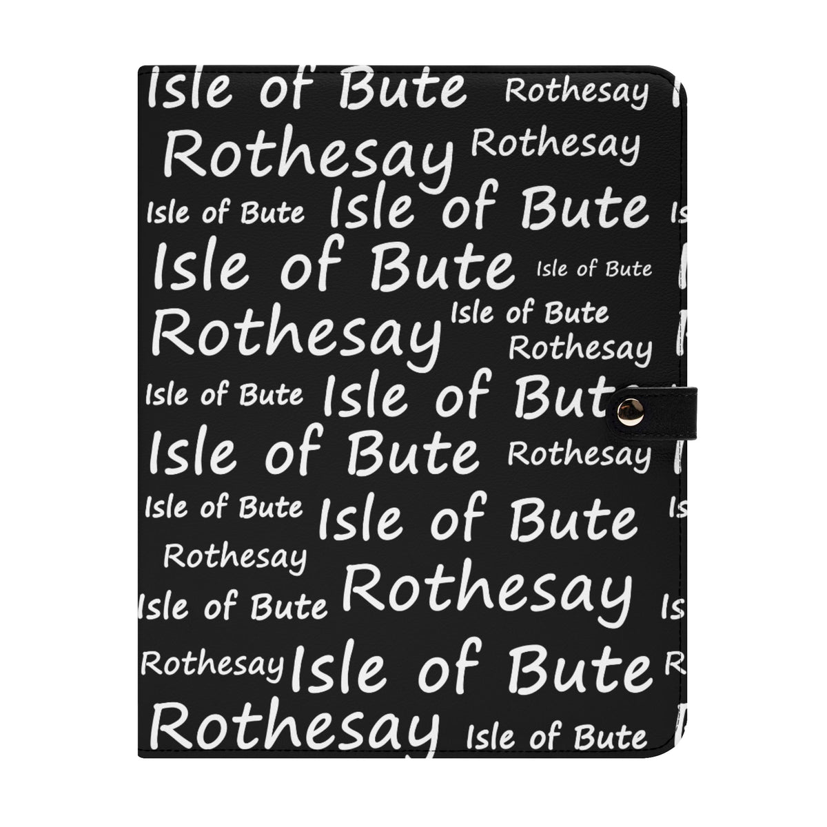 Isle of Bute Portfolio Organizer  - Free p&p Worldwide