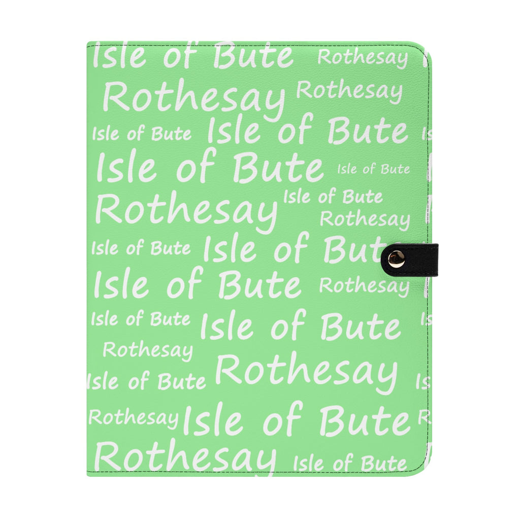 Isle of Bute Portfolio Organizer  - Free p&p Worldwide
