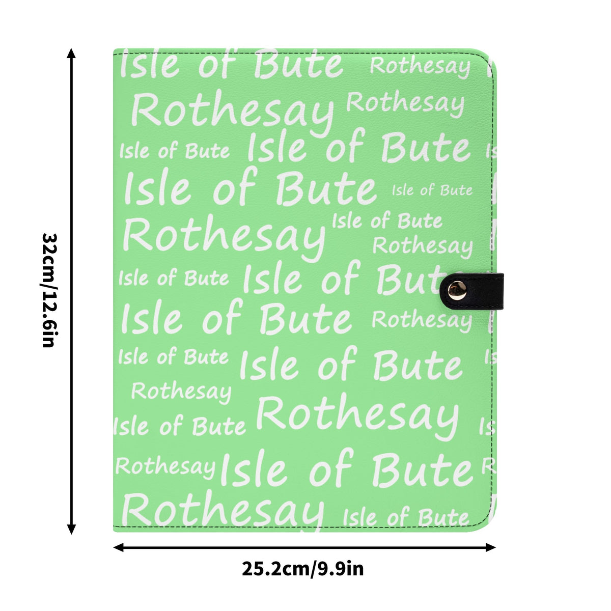 Isle of Bute Portfolio Organizer  - Free p&p Worldwide