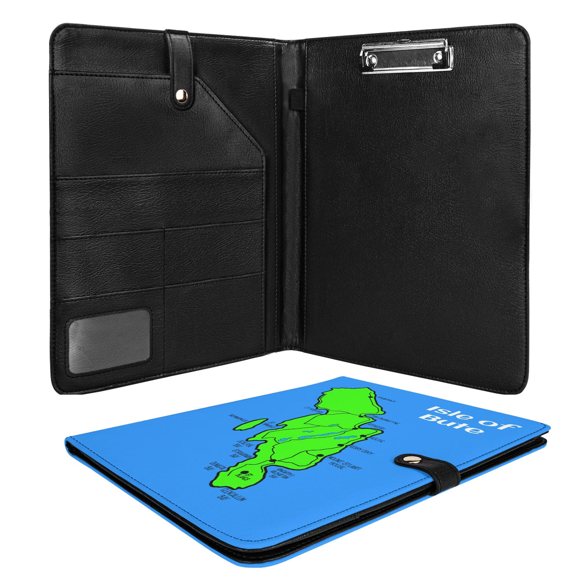Isle of Bute Portfolio Organizer  - Free p&p Worldwide