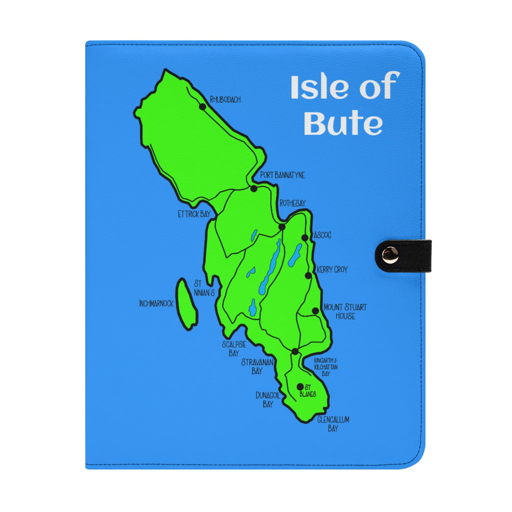 Isle of Bute Portfolio Organizer  - Free p&p Worldwide