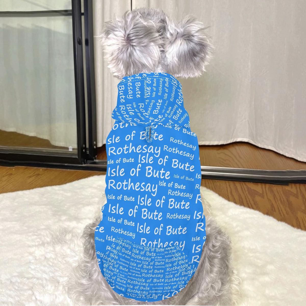 Isle of Bute - 4 Legs Outfit Pet Pullover Small/Med Hood*e - Free p&p Worldwide