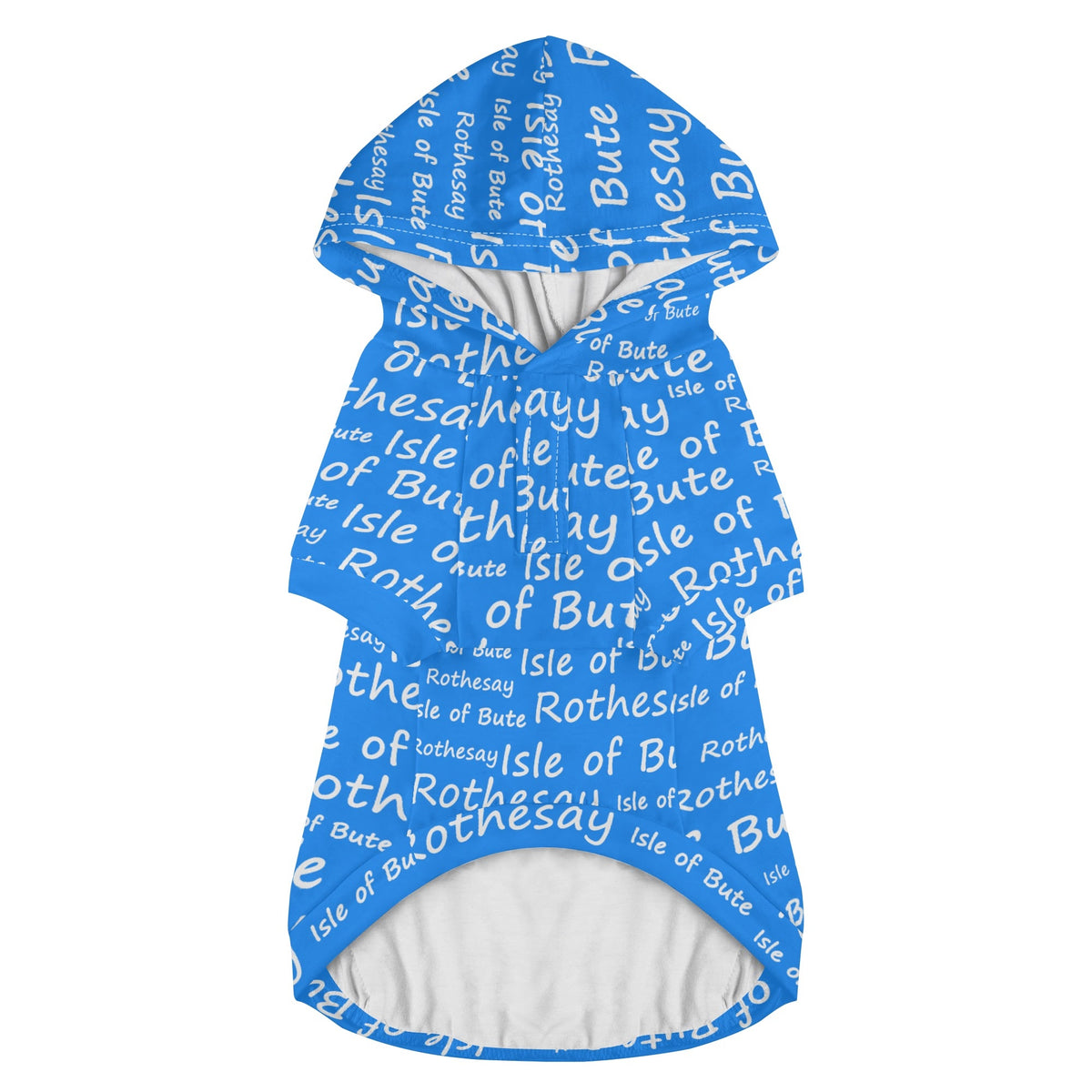 Isle of Bute - 4 Legs Outfit Pet Pullover Small/Med Hood*e - Free p&p Worldwide
