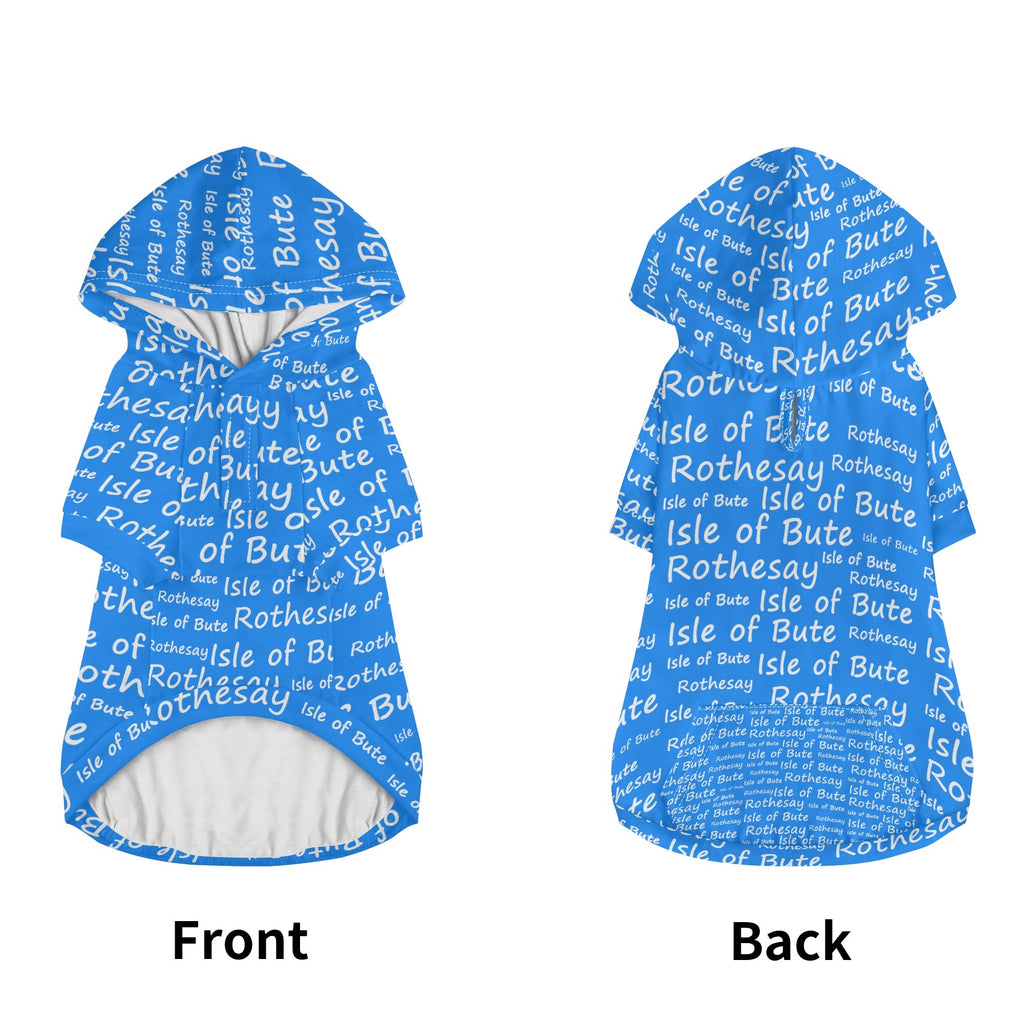 Isle of Bute - 4 Legs Outfit Pet Pullover Small/Med Hood*e - Free p&p Worldwide